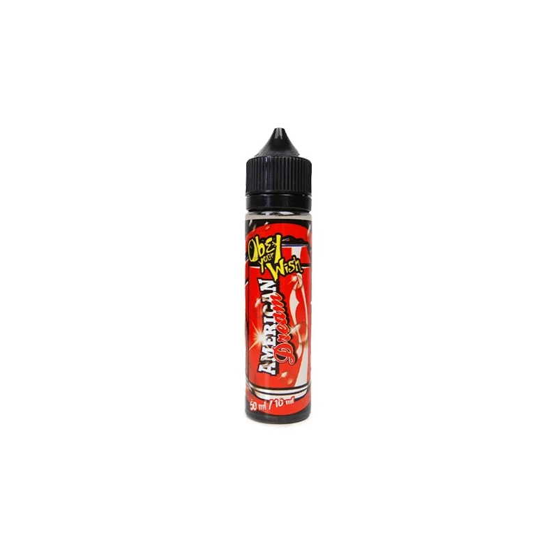 Vaping liquid American dream (cola)