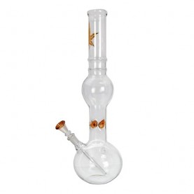 Sklenené bongo Gold Line 39 cm