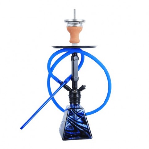 Vodná fajka DUD Chebbi modrá 45cm