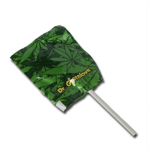 Konopné lízatko GreenLove.