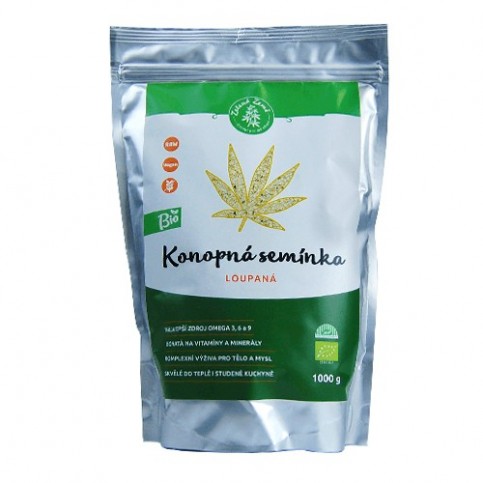 Konopné semienko lúpané 1 kg