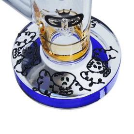 Bong GG Hammer ART Skull Blue