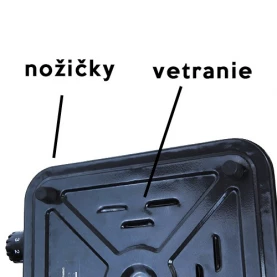 Rozpaľovač Charcoal Burner 1000W