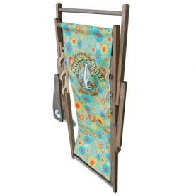 Plážové lehátko Black Leaf - Smoking