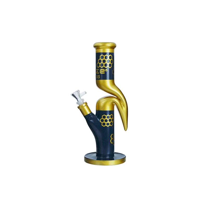 Bong Honey Gold and Blue 33cm