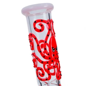 GG Bong Octopus Red 30 cm