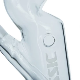 Bong Glassic clear 33 cm- detail turba