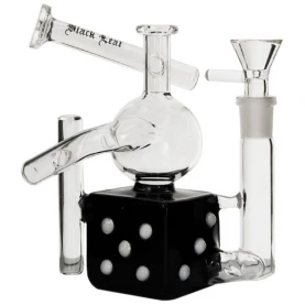 Multi bong black cube 15 cm