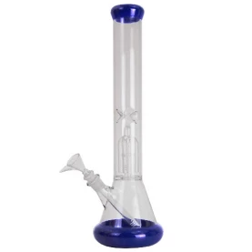 Glassbong Ice 4 prekoolery modrý 41cm