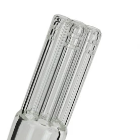 Bong GG Satinated Black Red 50cm