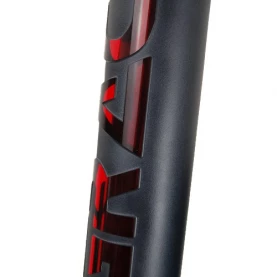 Bong GG Satinated Black Red 50cm