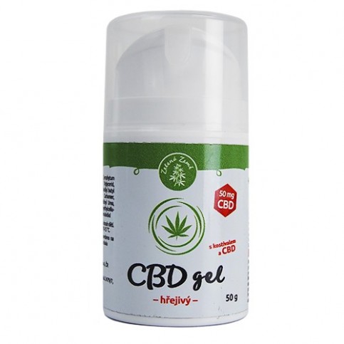 Konopný gél - hrejivý 50g