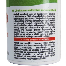 Konopný gél - hrejivý 50g