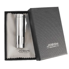 Cigarový zapaľovač 3 tryskový Jobon Silver