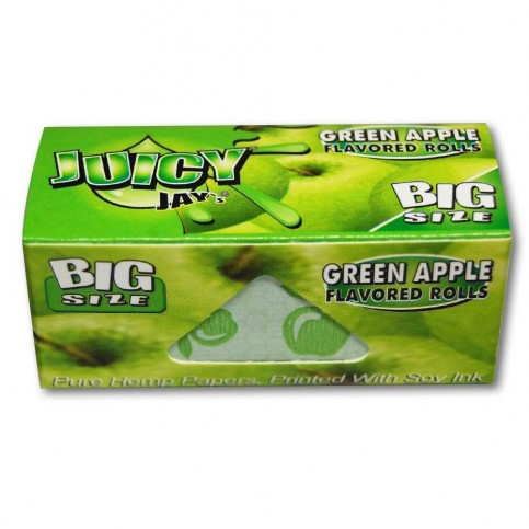 Ochutené papieriky Juicy Jays' Rolls – Green Apple / Zelené jablko - Rolka 5 m