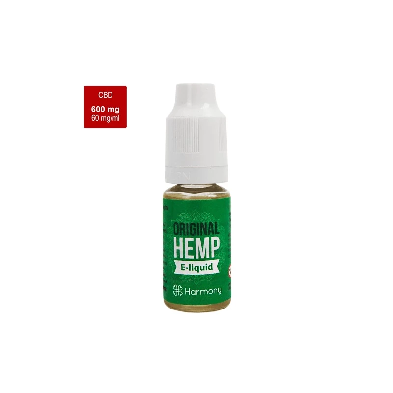 CBD e-liquid HARMONY 600 mg / 10 ml - Original Hemp