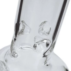 Bong Clear Bullet BIG SKULL (heavy glass)