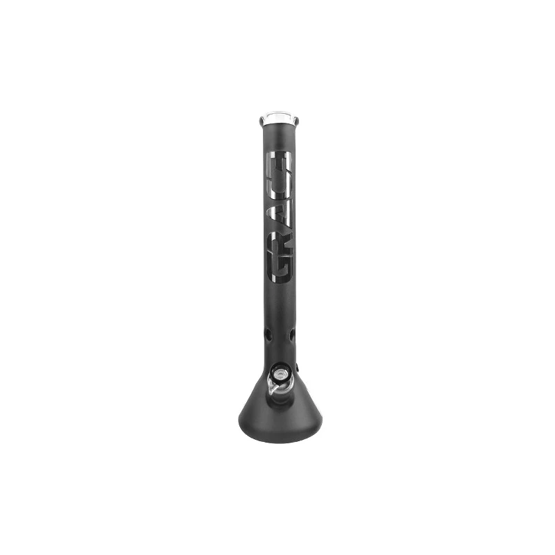 Bong GG Satinated Black and Black 50cm