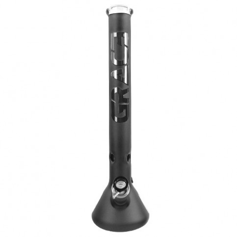Bong GG Satinated Black and Black 50cm