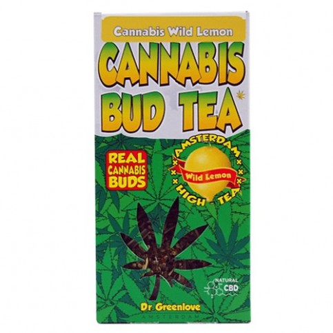 Čaj Cannabis s citrónom