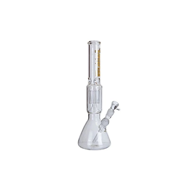 Heavy Glass Conical B. Gold 45 cm