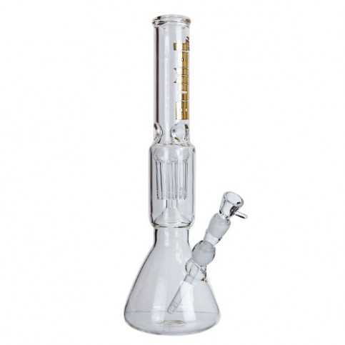 Heavy Glass Conical B. Gold 45 cm