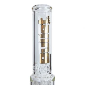 Heavy Glass Conical B. Gold 45 cm