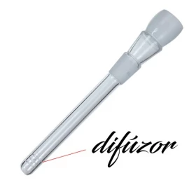 Heavy Glass Conical B. Gold 45 cm