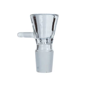 Heavy Glass Conical B. Gold 45 cm