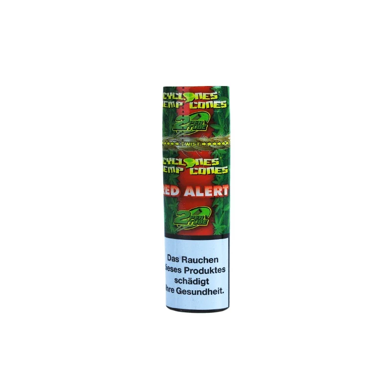 Cyclone Hemp Cone Blunt - Red Alert 2ks