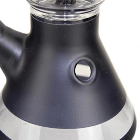 Bong Flow Beaker Black White 35 cm