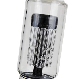 Bong Flow Beaker Black White 35 cm