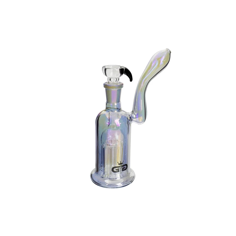 Sklenený bong GG The King Metalic 18 cm