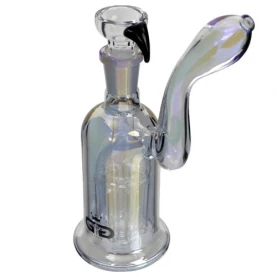 Sklenený bong GG The King Metalic 18 cm