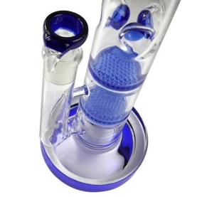 Sklenený bong GG Parallel tuber blue Hammer