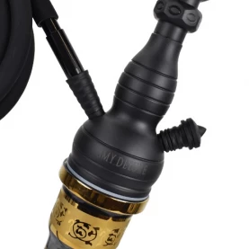 Vodná fajka AMY Deluxe Little Kura Black