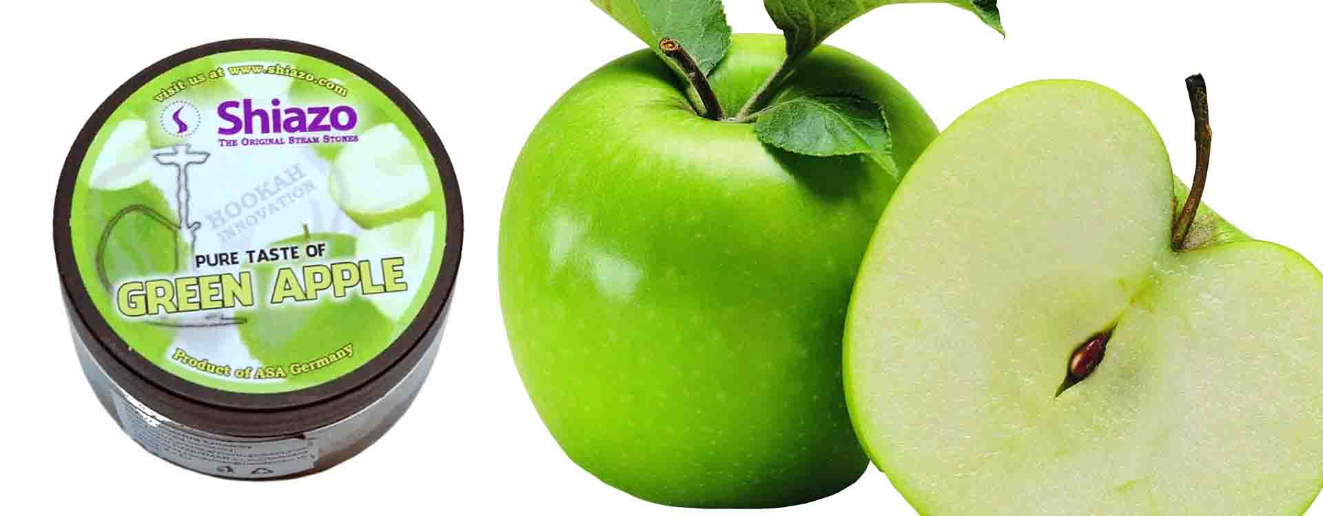 Kamienky do vodnej fajky Shiazo - príchuť zelené jablko