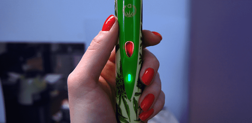 Vaporizer Grenco G Pro svetelna indikácia