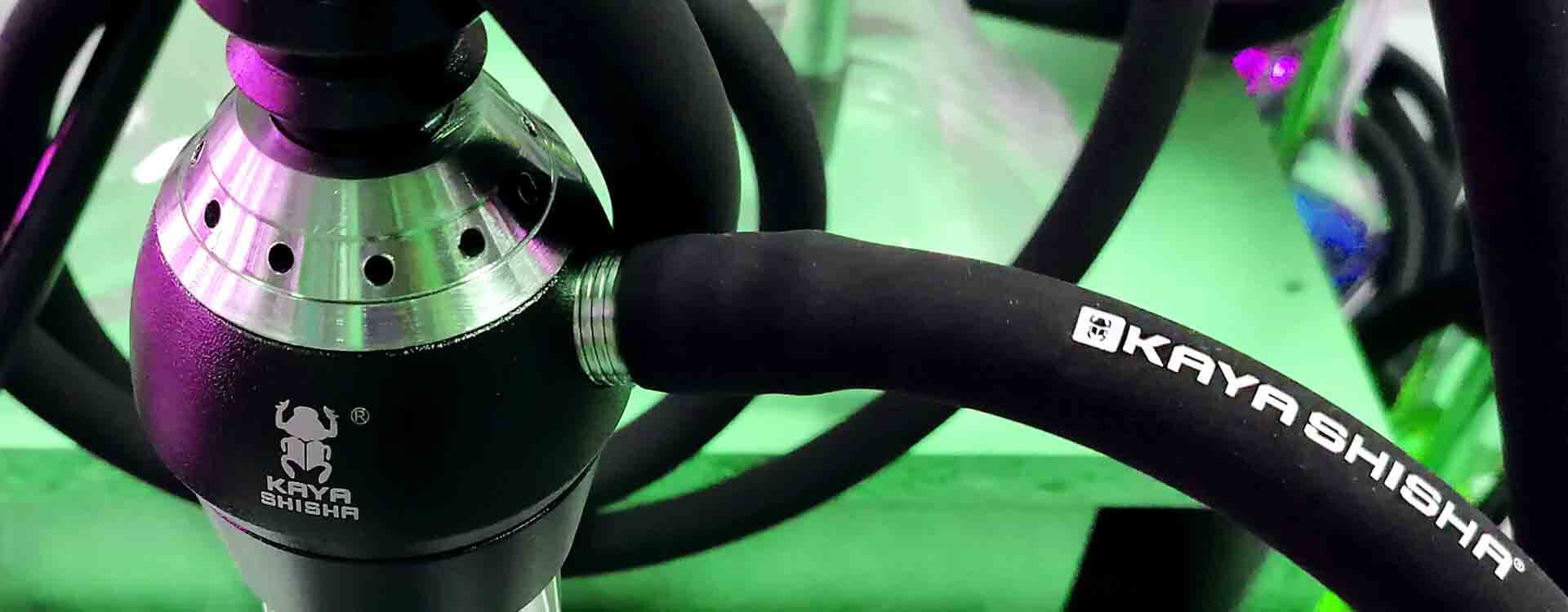 Vodná fajka Kaya Shisha detailná fotografia