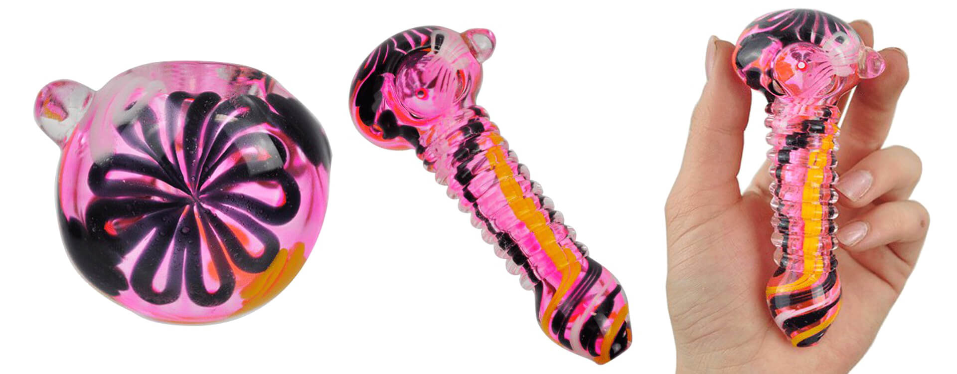 Pyrexová fajka Pink loly